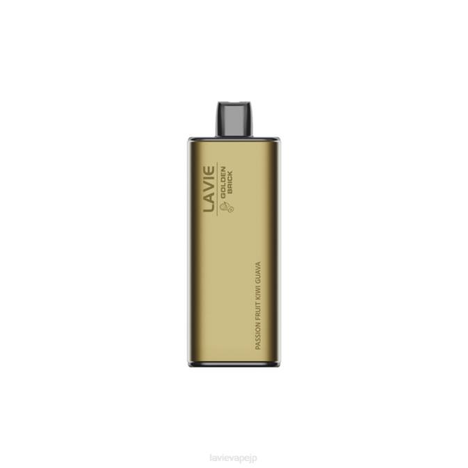 パッションフルーツ キウイ グアバ LAVIE GOLDEN BRICK 10000パフ 260P63 | Lavie Vape Japan