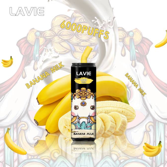 バナナミルク LAVIE Coke BAR 6000パフ 260P274 | Lavie Vape Tokyo